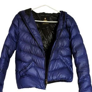 Ga Ga Paris puff coat size M fits small blue